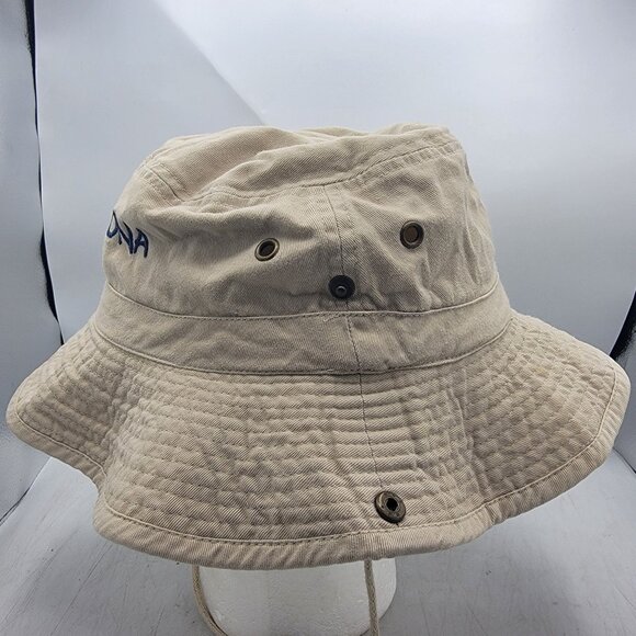 Arizona Embroidered Beige Bucket Hat Summer Pool Hiking Casual Outdoors Camping - Picture 2 of 7